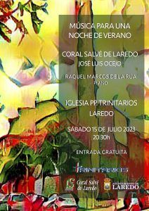 CONCIERTO DE LA CORAL SALVÉ DE "ÓPERA Y ZARZUELA" @ Iglesia PP. Trinitarios.