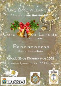 CONCIERTO DE VILLANCICOS  “CORAL CANTA LAREDO” Y “AGRUPACIÓN LAS PANCHONERAS” @ Iglesia de los Padres Trinitarios