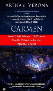 OPERA CARMEN @ Cine Casa de Cultura Dr. Velasco (Única sesión)