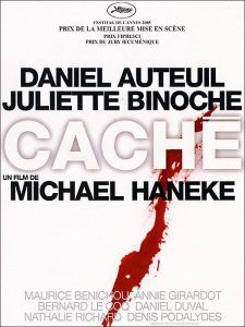 FILMOTECA DE CANTABRIA: CACHÉ @ Cine Casa de Cultura Dr. Velasco (2 sesiones: 18:00 y 20:30 h.)