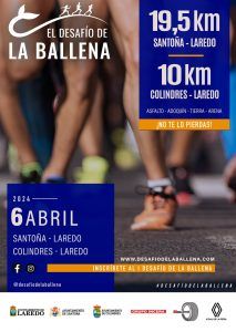 ATLETISMO: II DESAFÍO DE LA BALLENA (Santoña / Colindres - Laredo) @ Salidas: Santoña (Plaza de San Antonio) y Colindres ( Pistas de Atletismo) - Llegada: Laredo (La Atalaya)