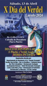 DEGUSTACIÓN GASTRONÓMICA: X DÍA DEL VERDEL 2024 @ Puerto Pesquero de Laredo