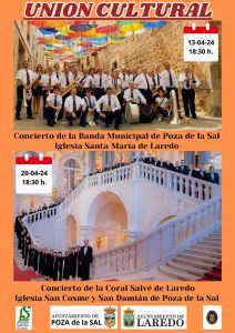 CONCIERTO DE LA BANDA MUNICIPAL DE POZA DE LA SAL @ Iglesia Santa María de la Asunción
