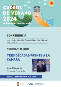 CONFERENCIA CURSOS DE VERANO UC “TRES DÉCADAS FRENTE A LA CÁMARA” @ Centro Cultural Doctor Velasco