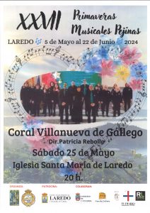 XXVII PRIMAVERAS MUSICALES PEJINAS – CONCIERTO DE LA “CORAL VILLANUEVA DE GALLEGO” @ Iglesia Santa María de la Asunción