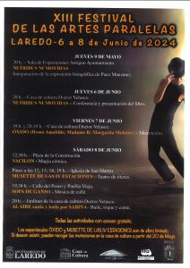 XIII FESTIVAL DE LAS ARTES PARALELAS @ Consutlar el programa de actividades.