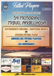 FÚTBOL PLAYERO "54 MEMORIAL MIGUEL ÁNGEL HOYA" @ Playa La Salvé