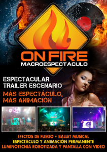 MACRO DISCOTECA “ON FIRE” @ Parque de Los Pescadores
