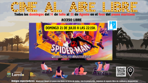 CINE AL AIRE LIBRE “SPIDER-MAN CRUZANDO EL MULTIVERSO” @ Foso del Paseo Marítimo.