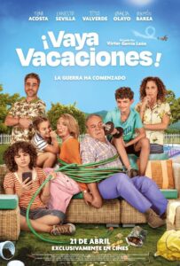 CINE AL AIRE LIBRE ¡VAYA VACACIONES! @ Foso del Paseo Marítimo de Laredo.