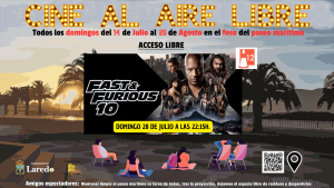 CINE AL AIRE LIBRE “FAST AND FURIUS X” @ Foso del Paseo Marítimo