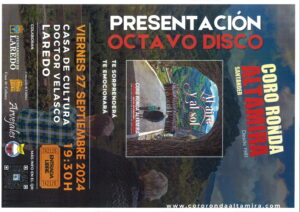 Presentación del disco “AL AIRE Y AL SOL” del Coro Ronda Altamira @ Salón de Actos de la Casa de Cultura Dr. Velasco