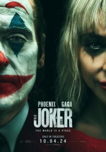 CARTELERA DE CINE: JOKER: FOLIE À DEUX @ Cine Casa de Cultura Dr. Velasco (2 sesiones:17:15 y 20:00 h.)