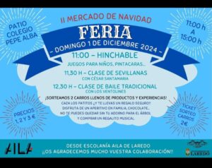 II MERCADO NAVIDEÑO “ESCOLANÍA AILA” @ Colegio Pepe Alba (C/ López Seña)