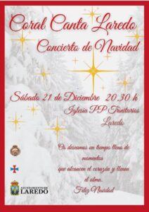 CONCIERTO DE NAVIDAD “CORAL CANTA LAREDO” @ Iglesia de los Padres Trinitarios