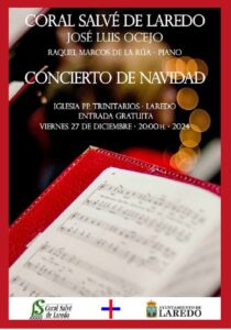 CONCIERTO DE NAVIDAD DE LA CORAL SALVÉ DE LAREDO @ Iglesia Padres Trinitarios