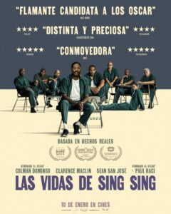 CARTELERA DE CINE: LAS VIDAS DE SING SING @ Cine Casa de Cultura Dr. Velasco (2 sesiones: 17:30 y 20:00 h.)