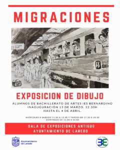 EXPOSICIÓN DE DIBUJOS ”MIGRACIONES” @ Sala de Exposiciones “Antiguo Ayuntamiento de Laredo” 