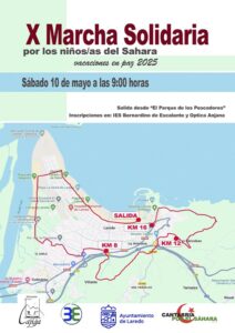 X EDICIÓN - MARCHA SOLIDARIA POR EL SÁHARA “VACACIONES EN PAZ” @ Salida desde "El Parque de los Pescadores"