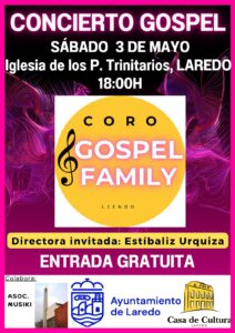 CONCIERTO DEL CORO GOSPEL FAMILY @ Iglesia de los Padres Trinitarios