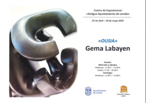 EXPOSICIÓN DE ESCULTURAS “OUSIA “ DE GEMA LABAYEN @ Centro de Exposiciones “Antiguo Ayuntamiento” (De 11 a 13:30 h. y de 17:30 a 20:30 h.)