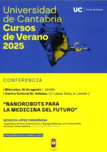CONFERENCIA CURSOS DE VERANO UC “NANOROBOTS PARA LA MEDICINA DEL FUTURO” @ Salón de Actos del Centro Cultural Doctor Velasco