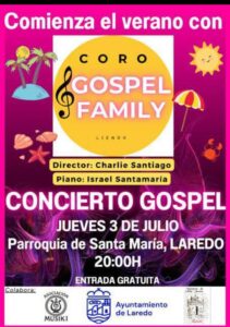 CONCIERTO GOSPEL DE CORO GOSPEL FAMILY LIENDO @ Iglesia de Santa María de la Asunción