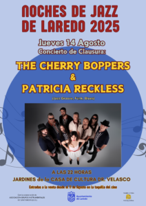 NOCHES DE JAZZ “THE CHERRY BOPPERS & PATRICIA RECKLESS” @ Jardines de la Casa de Cultura Dr. Velasco