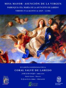 FESTIVIDAD de SANTA MARÍA de la ASUNCIÓN @ Iglesia de Santa María de la Asunción