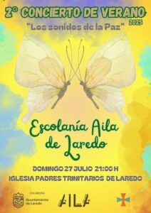 2º CONCIERTO DE VERANO “LOS SONIDOS DE LA PAZ” @ Iglesia de los Padres Trinitarios de Laredo