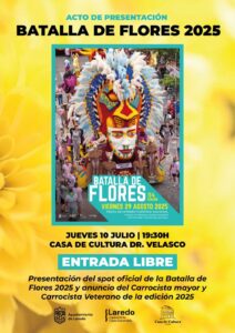 ACTO de PRESENTACIÓN de la 114 EDICIÓN de la BATALLA DE FLORES @ Salón de Actos de la Casa de Cultura Dr. Velasco