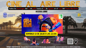 CINE AL AIRE LIBRE “GRU 4: MI VILLANO FAVORITO” @ Foso del Paseo Marítimo