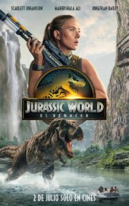 CARTELERA DE CINE: JURASSIC WORLD: EL RENACER @ Cine Casa de Cultura Dr. Velasco (2 sesiones: 18:00 y 20:30 h.)