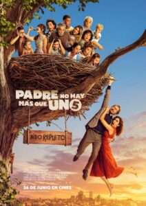 CARTELERA DE CINE: PADRE NO HAY MAS QUE UNO 5: NIDO REPLETO @ Cine Casa de Cultura Dr. Velasco (2 sesiones: 18:00 y 20:30 h.)