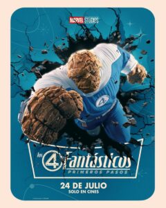 CARTELERA DE CINE: LOS 4 FANTÁSTICOS: PRIMEROS PASOS @ Cine Casa de Cultura Dr. Velasco (Única sesión)
