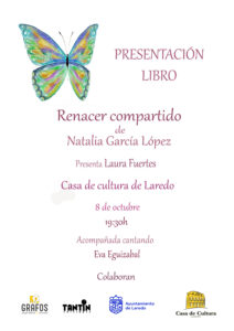 PRESENTACIÓN DEL LIBRO “RENACER COMPARTIDO” de NATALIA GARCÍA @ Salón de Actos Casa de Cultura Dr. Velasco