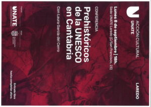 CONFERENCIA: PREHISTÓRICOS DE LA UNESCO EN CANTABRIA @ Sede UNATE (C/ San Francisco, 23)
