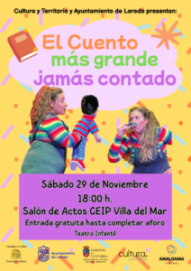 TEATRO “EL CUENTO MÁS GRANDE JAMÁS CONTADO” @ Salón de Actos del CEIP Villa del Mar