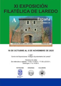 XI EXPOSICIÓN FILATÉLICA DE LAREDO @ Centro de Exposiciones “Antiguo Ayuntamiento de Laredo”. 