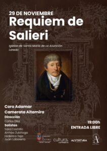 CONCIERTO DE MÚSICA CLÁSICA “RÉQUIEM DE SALIERI” @ Iglesia de Santa María de la Asunción
