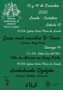 II FESTIVAL INTERNACIONAL DE ADVIENTO “VILLA DE LAREDO” @ Consultar programa de actividiade y horarios