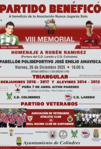 VIII MEMORIAL A RUBÉN FERNÁNDEZ Y DÁMASO SEBASTIÁN “PARTIDO BENÉFICO” @ Pabellón Polideportivo Emilio Amavisca