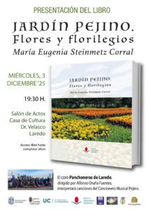 PRESENTACIÓN DEL LIBRO “JARDÍN PEJINO: FLORES Y FLORILEGIOS” @ Salón de Acto Casa de Cultura Dr. Velasco