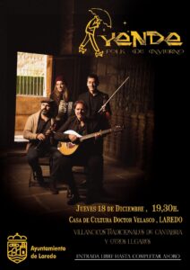 MÚSICA TRADICIONAL “VILLANCICOS TRADICIONALES DE CANTABRIA Y OTROS LUGARES” @ Casa de Cultura Dr. Velasco.