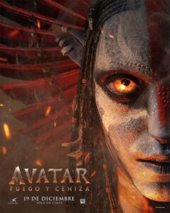 CARTELERA DE CINE: AVATAR: FUEGO Y CENIZA @ Cine Casa de Cultura Dr. Velasco (2 sesiones: 16:30 y 20:00 h.)