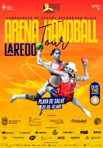 CAMPEONATO DE ESPAÑA DE BALONMANO PLAYA “ARENA HANDBALL TOUR LAREDO” @ Playa La Salvé _ Frente al Parque de Los Pescadores