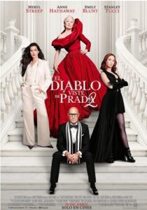 CARTELERA DE CINE: EL DIABLO SE VISTE DE PRADA 2 @ Cine Casa de Cultura Dr. Velasco (2 sesiones: 18:00 y 20:30 h.)