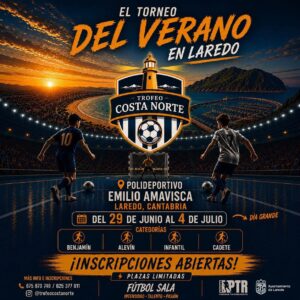 FÚTBOL SALA “TROFEO COSTA NORTE” @ Polideportivo Emilio Amavisca (Consultar horarios con la organización)