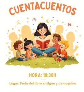 SESIÓN DE CUENTACUENTOS “CUENTOS DE PRINCESAS Y REYES” @ Feria del libro (C/ López Seña)