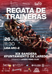 REGATA DE TRAINERAS ARC2: XIX BANDERA EXCELENTÍSIMO AYUNTAMIENTO DE LAREDO @ Bahía de Laredo